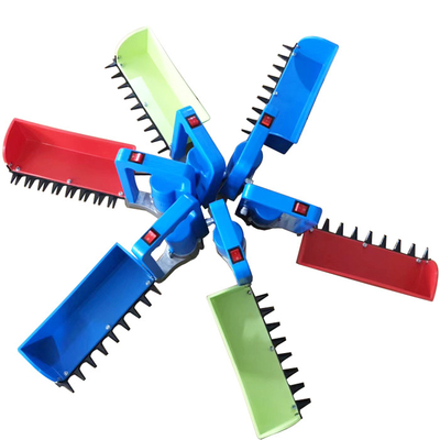 DC 24V 8Ah Kurşun Asit Akü 1950RPM Çay Yaprağı Harvester Makinesi Çay Toplama 300MM