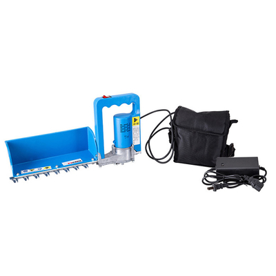 300W Taşınabilir Mini Çay Yolma Makinesi Makas Tek Bıçak 300mm 8Ah