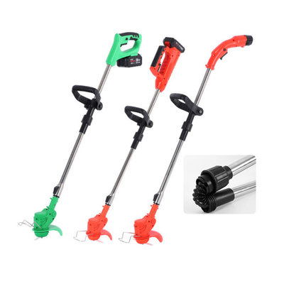 Ergonomik 10 İnç 20V Gcordless Çim Kenarı Kesici Döner Kafa Kesme Ekipmanı