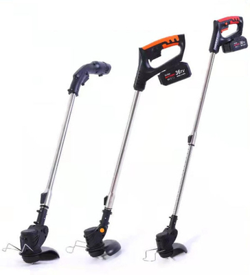 Ergonomik 10 İnç 20V Gcordless Çim Kenarı Kesici Döner Kafa Kesme Ekipmanı