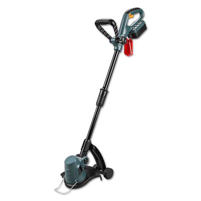 1580W Akülü Elektrikli El Çim Düzeltici El İtmeli Çim Biçme Makinesi 2 Li Pil