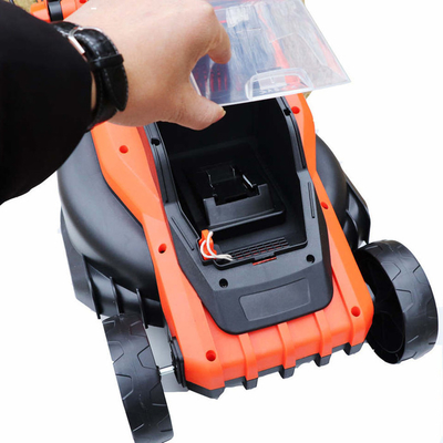 Bahçe İşleri İçin Şarj Edilebilir Elektrikli 40V Fırçasız Lityum Elektrikli Çim Biçme Makinesi