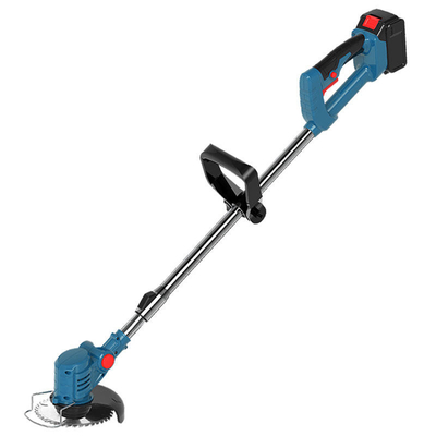 Bahçe İşleri İçin Salıncak Plastik Bıçaklı 850W 24V Akülü Çim Fırça Düzeltici